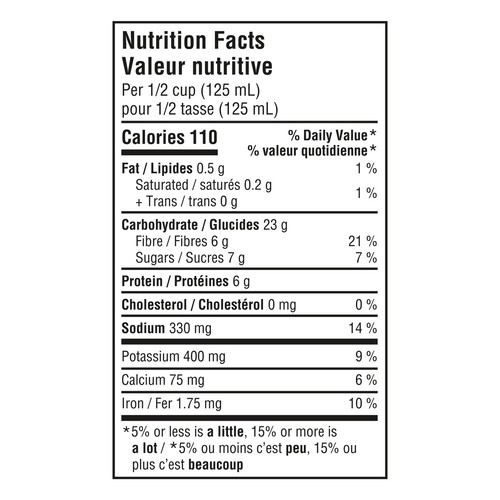 Heinz Fèves au lard à la sauce tomate 398 ml