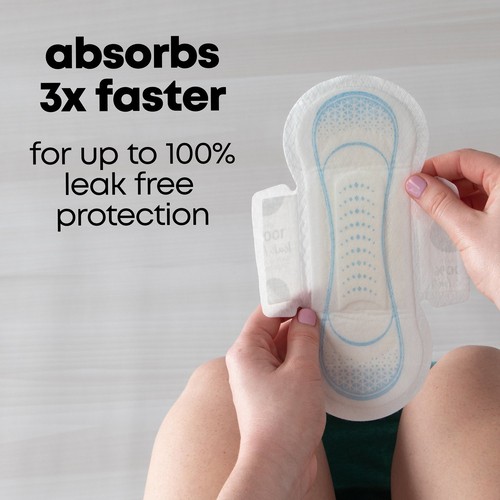 U by Kotex Clean & Secure Ultra Thin Pads Regular With Wings 36 Count