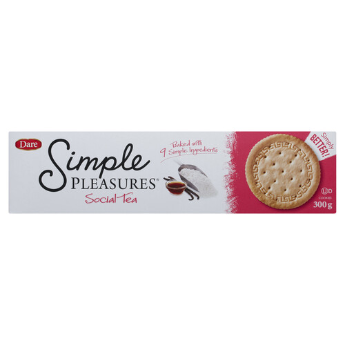 Dare Simple Pleasures Cookies Social Tea 300 g
