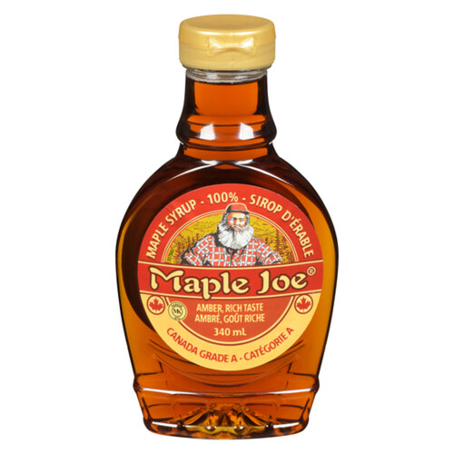 Maple Joe Syrup Maple Amber 340 ml