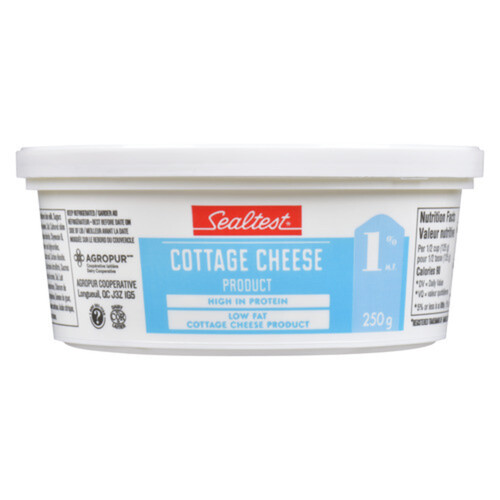 Sealtest 1% Cottage Cheese Low Fat 250 g