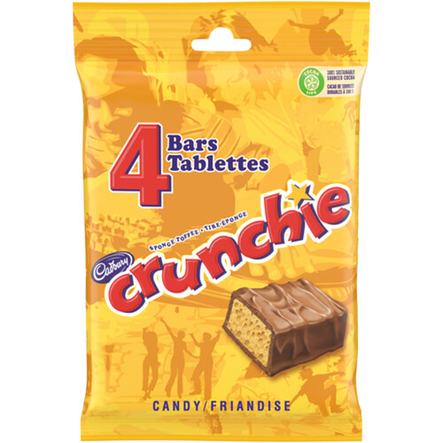Cadbury Crunchie Multipack 4 x 176 g