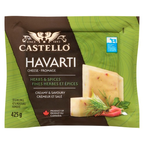 Castello Havarti Cheese Herbs & Spices 425 g