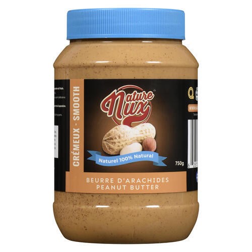 Nature Nux Peanut Butter Smooth 750 g