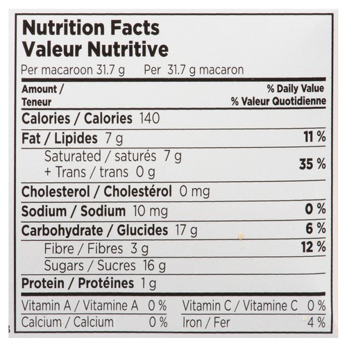 Mrs. Crimble's Gluten-Free Macaroons Coconut 190 g