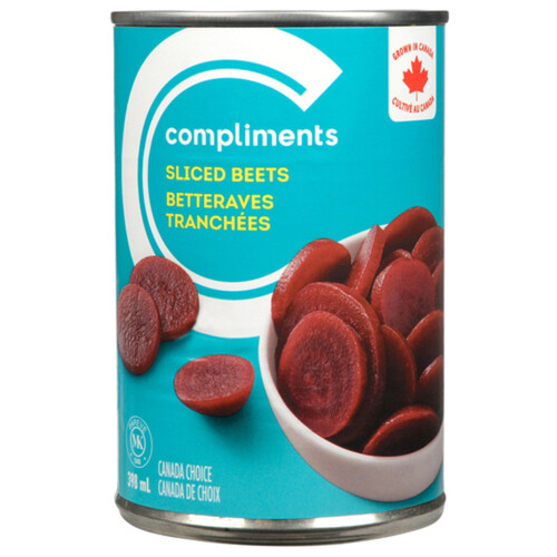 Compliments Canned Sliced Beets 398 ml