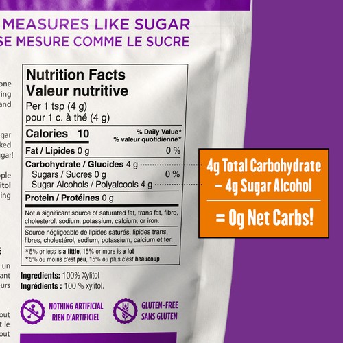 Krisda Sweetener Xylitol 454 g