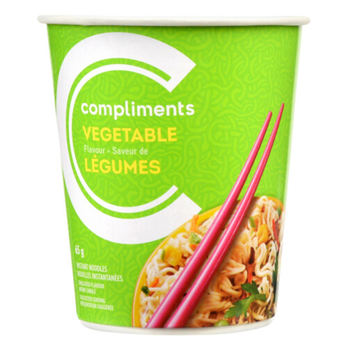 Compliments Cup Noodles Vegetable 65 g
