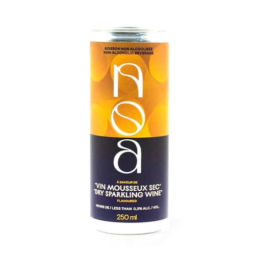 NOA Non Alcoholic Sparkling Wine 4 x 250 ml (cans)