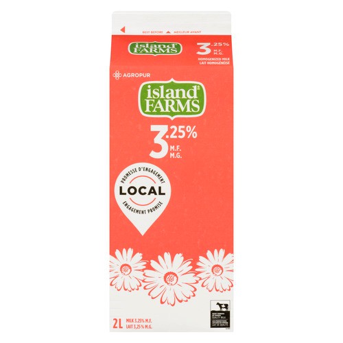 Island Farms 3.25% Homogenized Milk 2 L