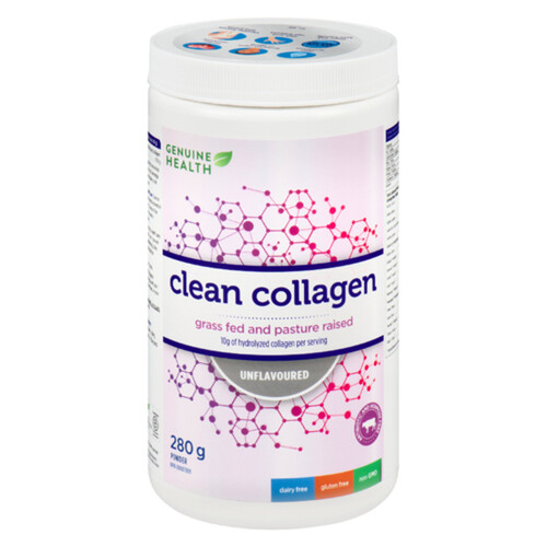 Genuine Health Clean Collagen Powder Unflavoured 280 g