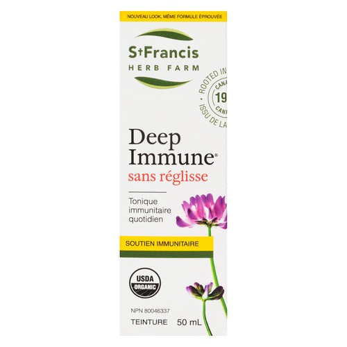 St. Francis Herb Farm Tincture Licorice Free Deep Immune 50 ml