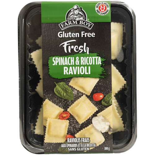 Farm Boy Gluten-Free Spinach & Cheese Ravioli 300 g