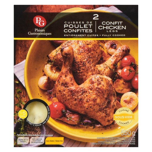 Plaisirs Gastronomiques Confit Leg Chicken 550 g