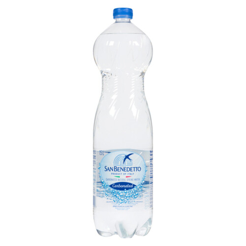 San Benedetto Carbonated Natural Spring Water 1.5 L (bottle)