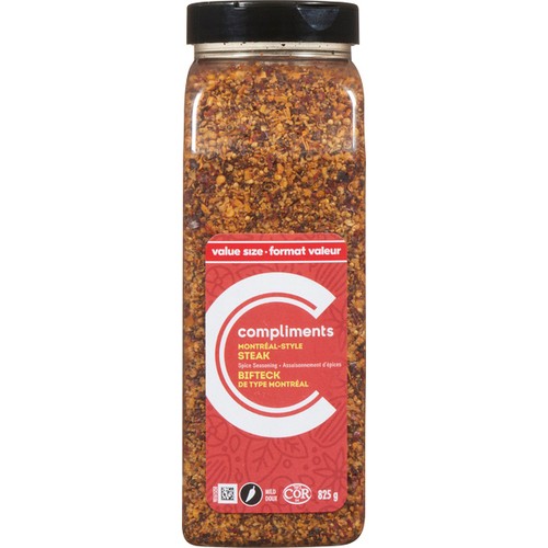 Compliments Seasoning Spice Steak 825 g