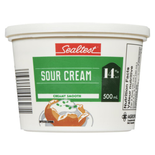 Sealtest 14% Sour Cream Smooth 500 ml