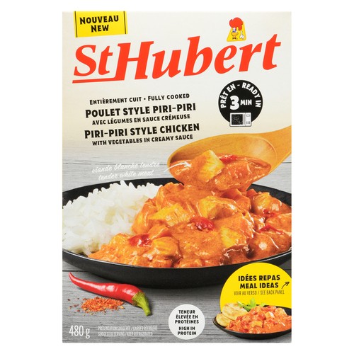 St-Hubert Piri-Piri Style Chicken With Vegetables In Creamy Sauce 480 g