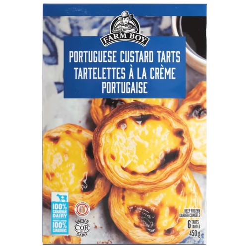 Farm Boy Tarts Portuguese Custard 450 g