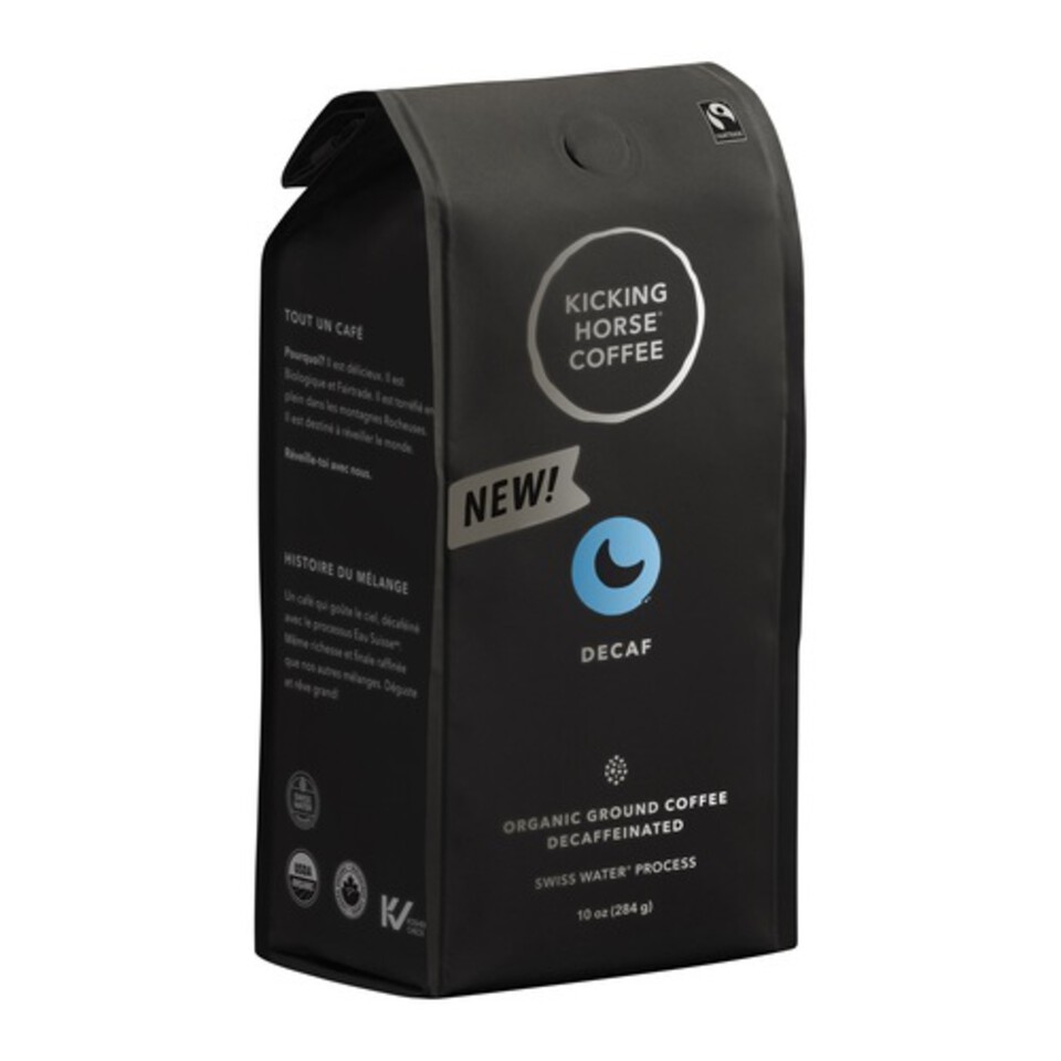 Kicking Horse Organic Ground Coffee Decaffeinated 284 g Voilà Online