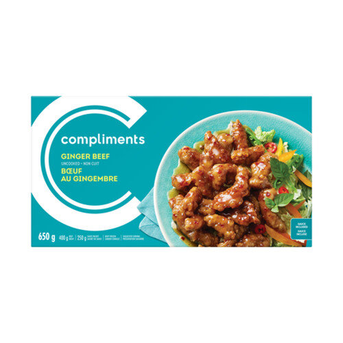 Compliments Frozen Ginger Beef 650 g