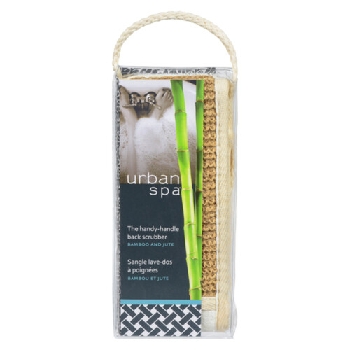 Urban Spa Bamboo & Jute Back Strap Gift