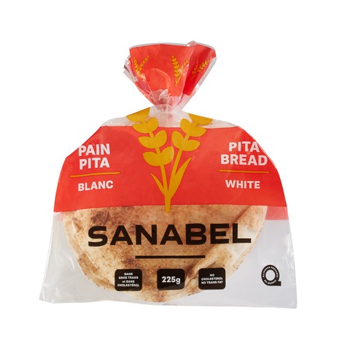 Sanabel Pita White Small 225 g (frozen)