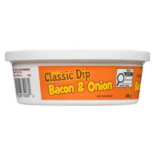 George's Classic Dip Bacon & Onion 225 g