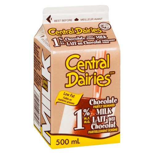 Central Dairies 2% Chocolate Milk 500 ml