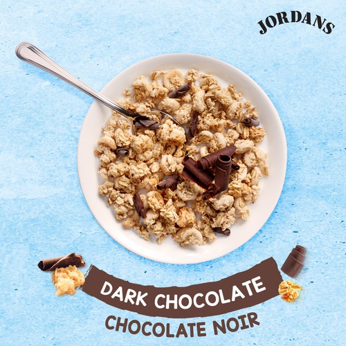 Jordans Morning Crisp Granola Cereal Dark Chocolate 400 g