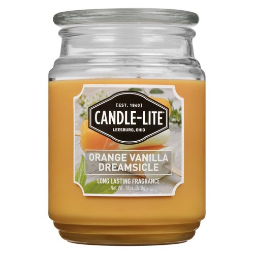 Candle-lite Candle Jar Orange Vanilla Dreamsicle 1 Pack