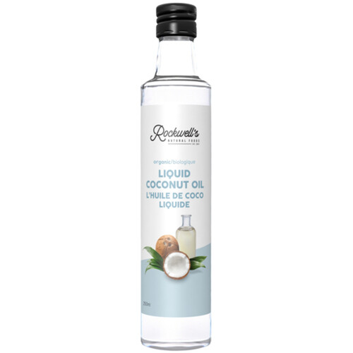 Rockwell's Organic Coconut Oil Liquid 250 ml