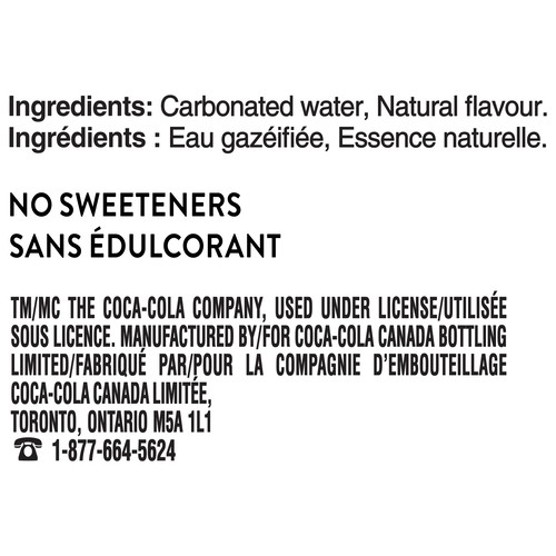 Aha Sparkling Water Blueberry and Pomegranate 500 ml (bottle)