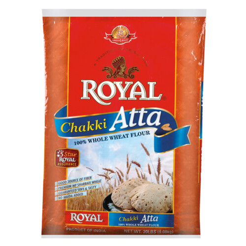 Royal Sharbati Wheat Flour Chakki Atta 9.07 kg