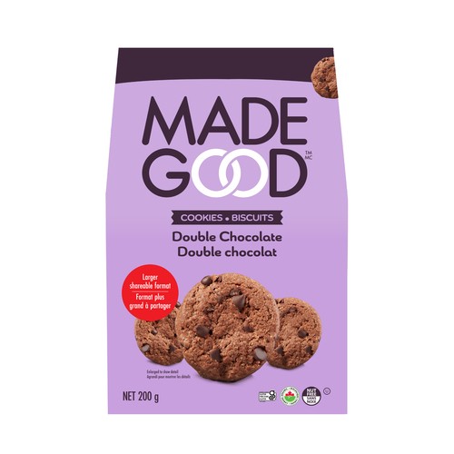 Made Good Nut-Free Crunchy Cookies Double Chocolate 200 g