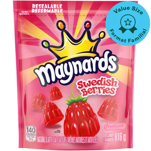 Maynards Candy Swedish Berries 816 g