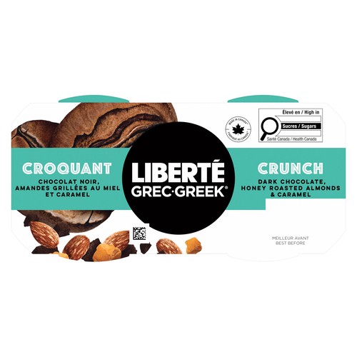 Liberte Crunch Cafe Latte Greek Yogurt 260 g