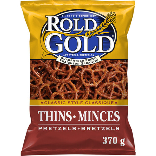 Rold Gold Classic Style Thins Pretzels 370 g