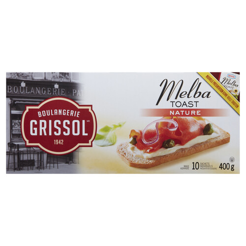 Grissol Melba Toast Original Plain 400 g