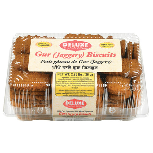 Deluxe Gur (Jaggery) Biscuits/Cookies 1000 g