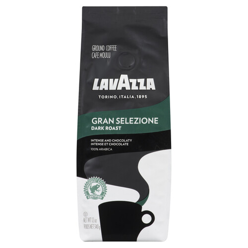 Lavazza Ground Coffee Gran Selezione Dark Roast 340 g