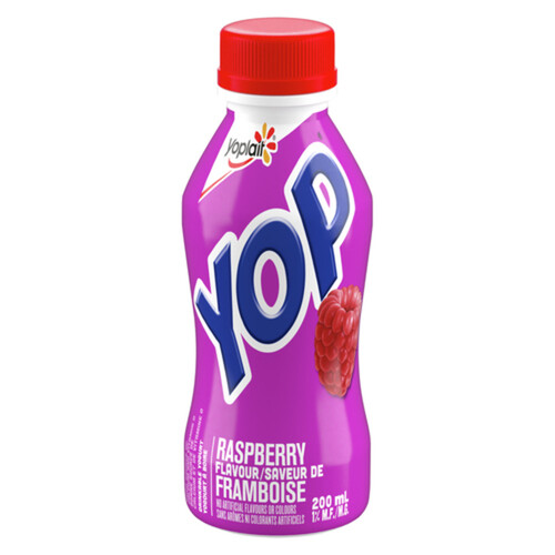 Yoplait Yop 1% Drinkable Yogurt Raspberry 200 ml