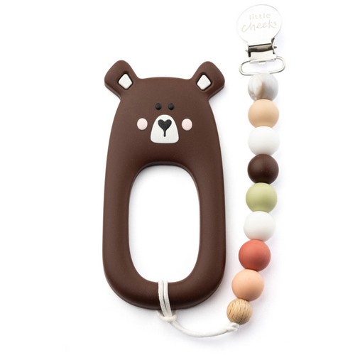 Little Cheeks Teether Clip 1 EA