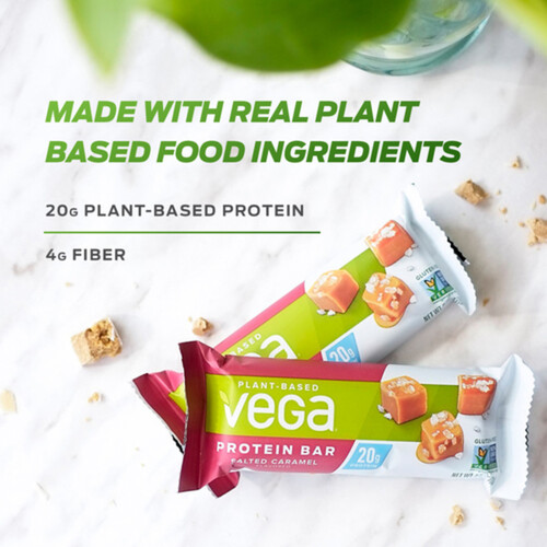 Vega Plant-Based Protein Bar Salted Caramel 70 g 