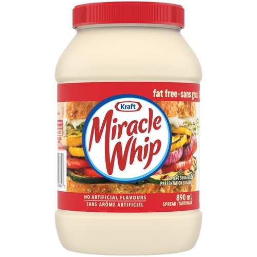 Miracle Whip Fat-Free Spread 890 ml