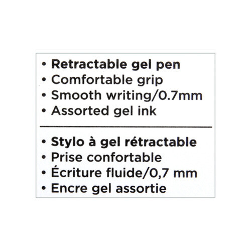 Bic Gelocity Gel Assorted Pens 4 EA