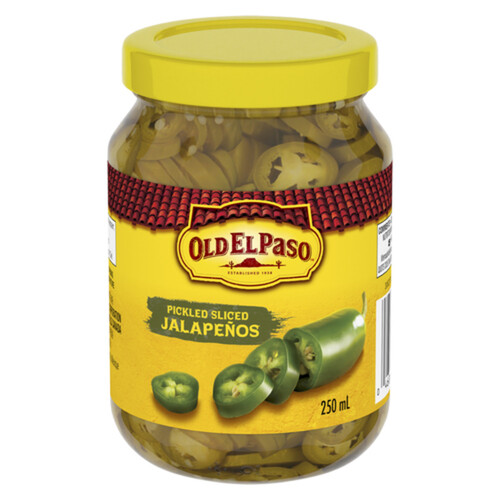 Old El Paso Pickled Sliced Jalapeños 250 ml