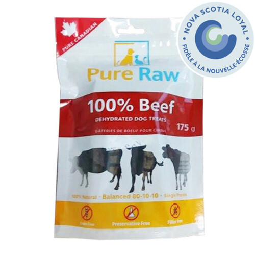 Totally Raw Dog Treats Dehydrated Beef Dinner 200 g