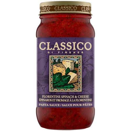 Classico Pasta Sauce Florentine Spinach And Cheese 650 mL