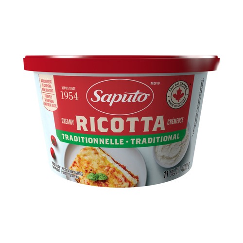 Saputo Creamy Ricotta Traditional 400 g